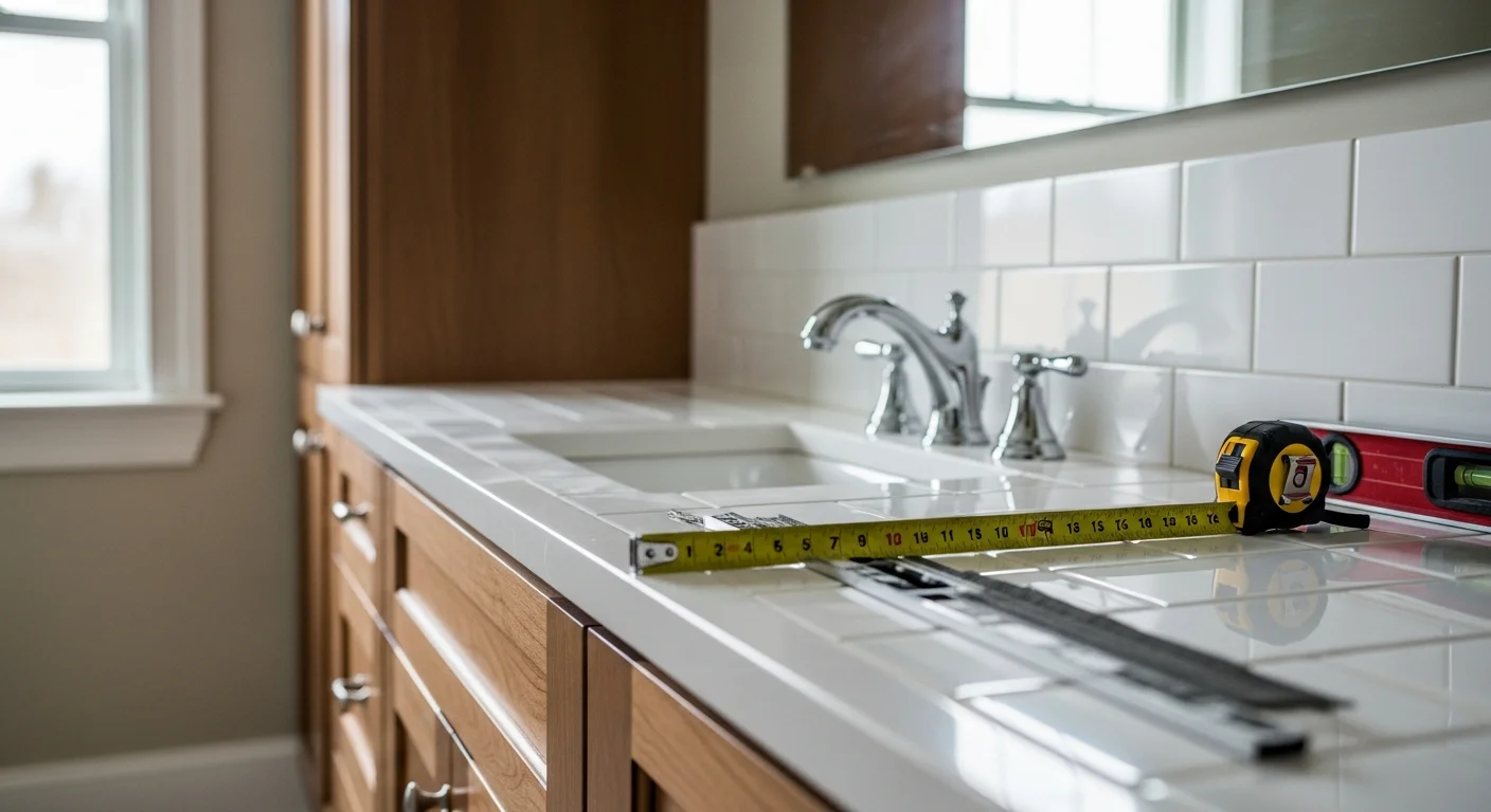 Modern kitchen remodel with custom cabinetry and granite countertops in Holbrook home