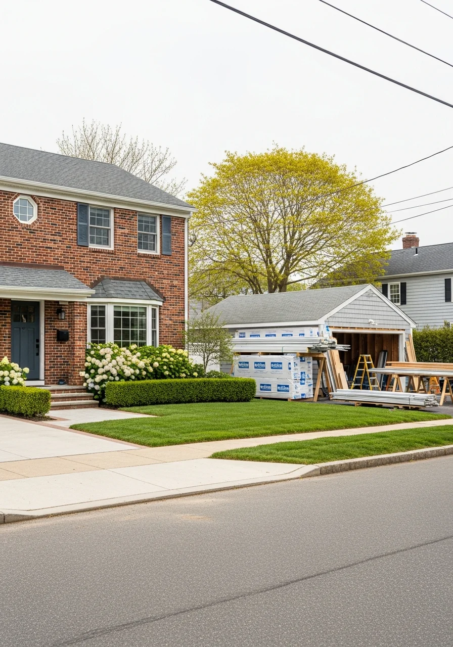 Riverhead property exterior showing typical construction and maintenance standards of the community.